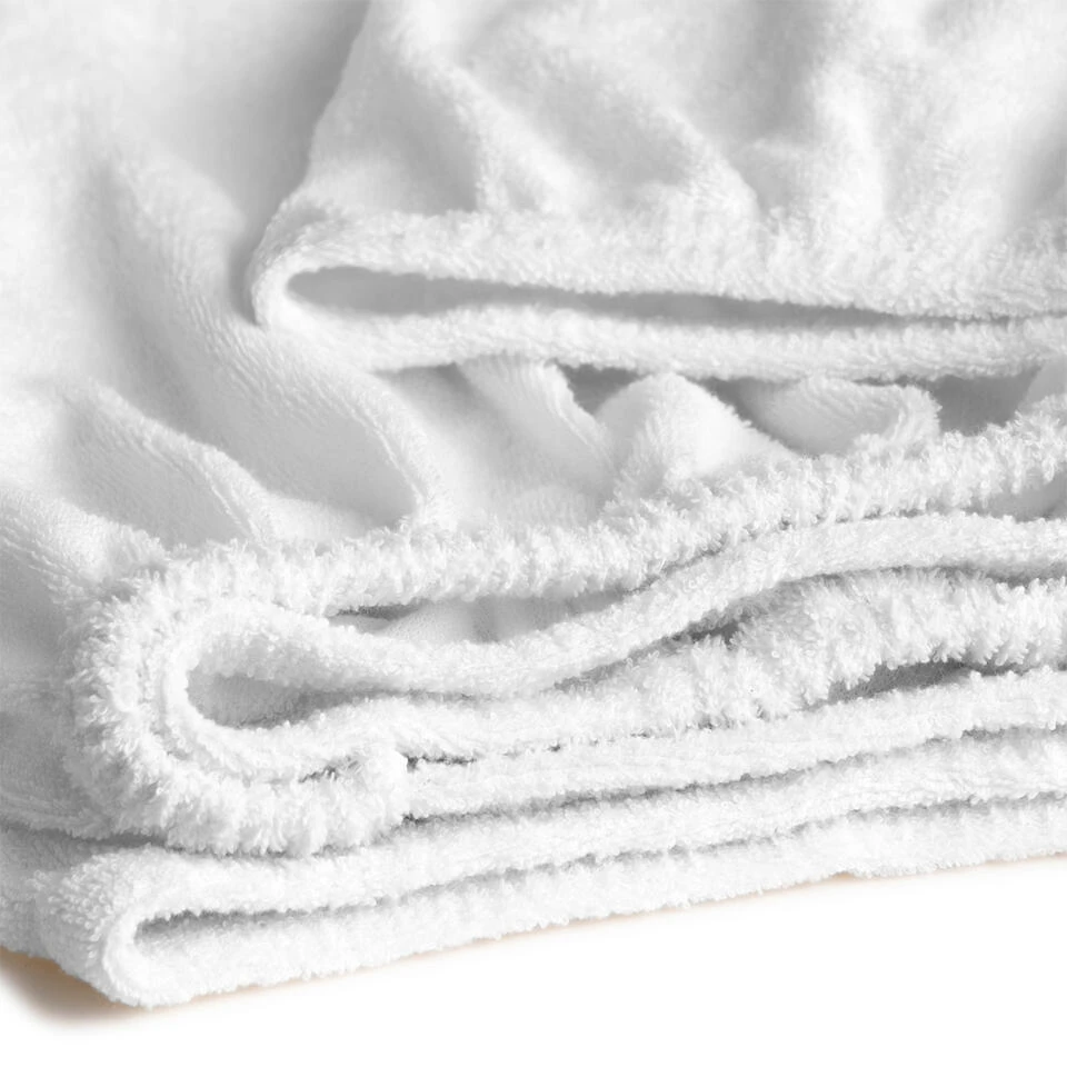 Cinderella - Topper Hoeslaken (tot 15 Cm) - Badstof - 180x200/210 - White 5 Cinderella - Topper Hoeslaken (tot 15 Cm) - Badstof - 180x200/210 - White - Afbeelding 3