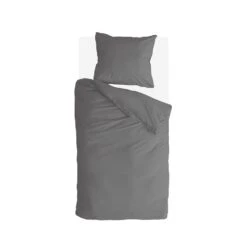 Byrklund - Dekbedovertrek Sleep Softly - 140x220 Cm - Off Black