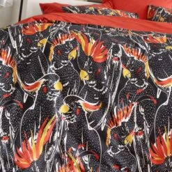 De Witte Lietaer Dekbedovertrek Perrot - Eenpersoons - 140 X 200/220 Cm - Katoen -Woninginrichting 1000028633 0102