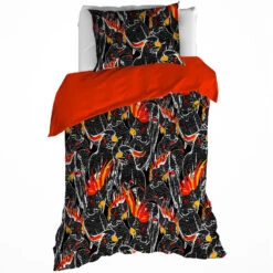 De Witte Lietaer Dekbedovertrek Perrot - Eenpersoons - 140 X 200/220 Cm - Katoen