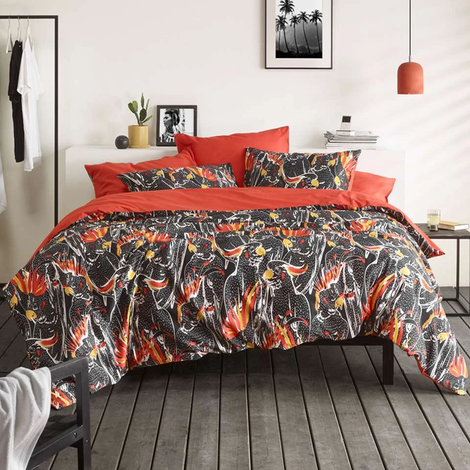 De Witte Lietaer Dekbedovertrek Perrot - Lits Jumeaux - 240 X 220 Cm - Katoen 4 De Witte Lietaer Dekbedovertrek Perrot - Lits Jumeaux - 240 X 220 Cm - Katoen - Afbeelding 2