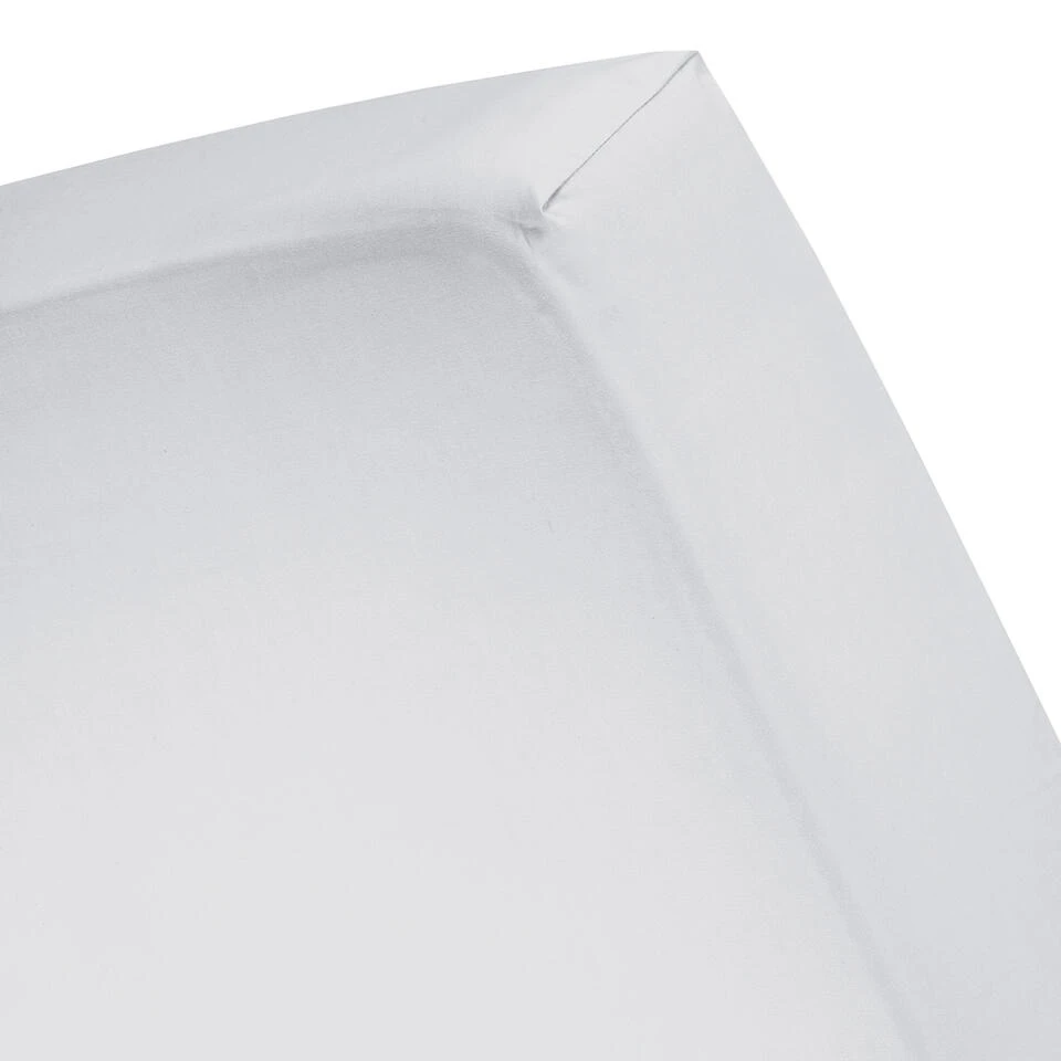 Cinderella Sundays - Hoeslaken (tot 25 Cm) - Satijn - 100x200 Cm - Light Grey 3 Cinderella Sundays - Hoeslaken (tot 25 Cm) - Satijn - 100x200 Cm - Light Grey