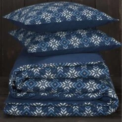 De Witte Lietaer Dekbedovertrek Anzor - 260 X 240 Cm - Katoen Flanel -Woninginrichting 1000032153 0103