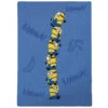 Minions Beddensprei Banana - 140 X 200 Cm - Polyester