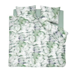 Cinderella Dekbedovertrek Levy - Satijn - 240x200/220 Cm - Green