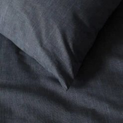 Cinderella Dekbedovertrek Lyn - Katoen - 200x200/220 Cm - Anthracite -Woninginrichting 1000034975 0102