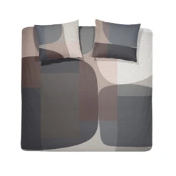 Damai Dekbedovertrek Moore - Satijn - 240x200/220 Cm - Basalt