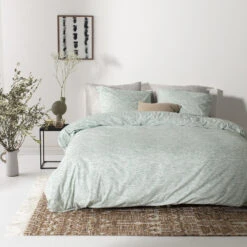 Cinderella Dekbedovertrek Tangle - Katoen - 200x200/220 Cm - Green -Woninginrichting 1000035358 0101