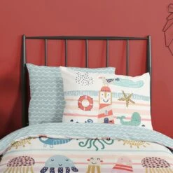 Good Morning Dekbedovertrek "Sea" - Multi - (140x220 Cm) -Woninginrichting 1000035788 0102