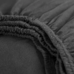 Cinderella Hoeslaken - Tot 25cm Matrasdikte - Jersey - 180x200 Cm - Antraciet -Woninginrichting 1000036429 0102