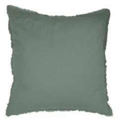 Matt & Rose Set Kussenslopen Groen - 65 X 65 Cm - Gewassen Katoen