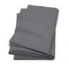 Cinderella Flanellen Kussenslopen Anthracite (2 Stuks)-40 X 80 Cm -Woninginrichting 1000041668