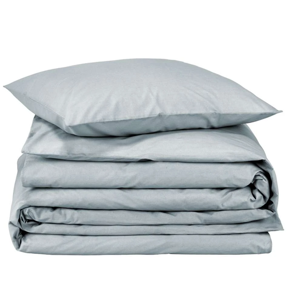 Moodit Dekbedovertrek Basil Stone Blue - Eenpersoons - 140 X 220 Cm - Katoen 5 Moodit Dekbedovertrek Basil Stone Blue - Eenpersoons - 140 X 220 Cm - Katoen - Afbeelding 3