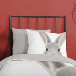 Good Morning Dekbedovertrek "Roger" - Wit - (140x220 Cm) -Woninginrichting 1000045515 0102