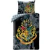 Harry Potter Dekbedovertrek, Magic - Eenpersoons - 140 X 200 Cm - Katoen -Woninginrichting 1000053405