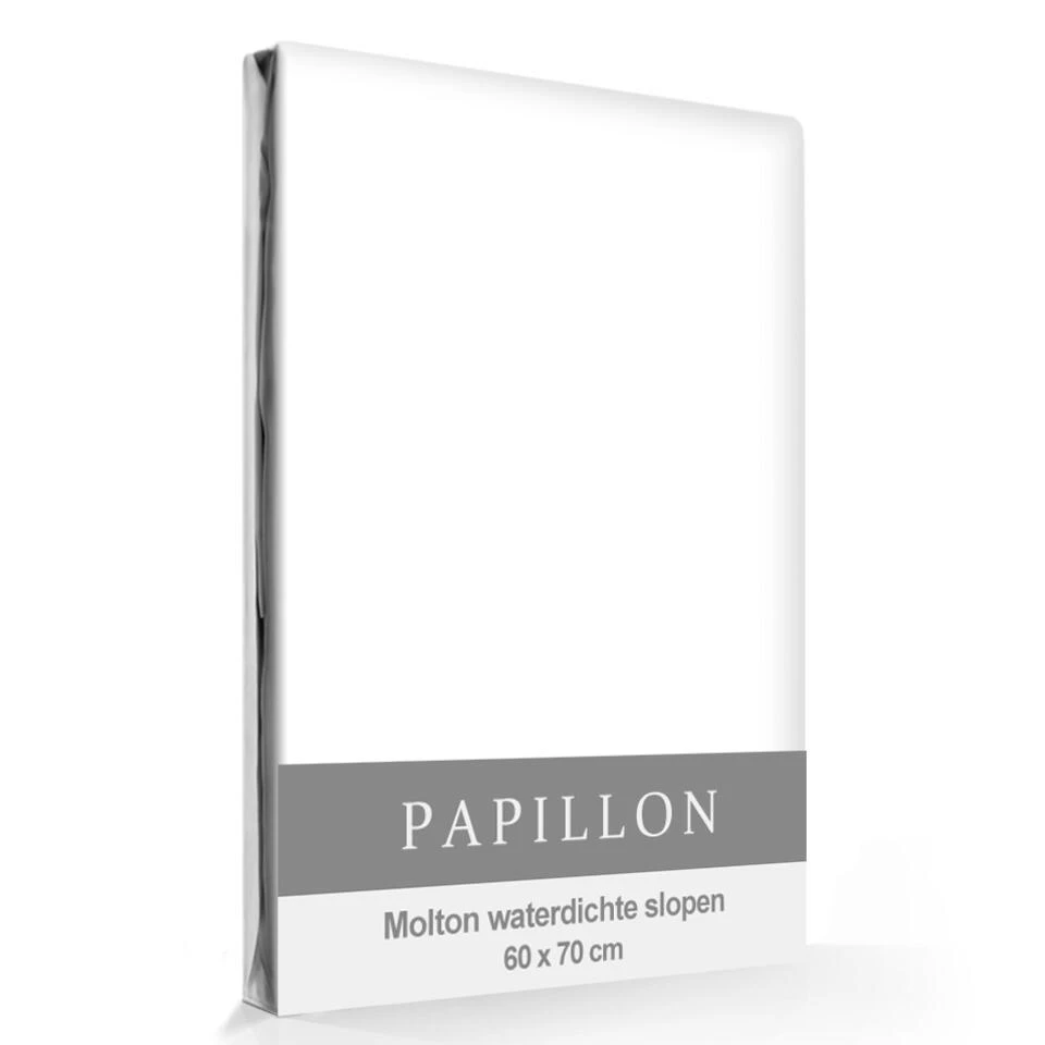 Papillon Molton Slopen Waterdicht 60x70cm (2 Stuks) 3 Papillon Molton Slopen Waterdicht 60x70cm (2 Stuks)