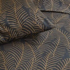 Damai Bellezza - Dekbedovertrek - Satijn - 260x200/220 Cm - Off Black -Woninginrichting 1000055099 0102