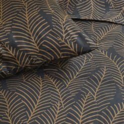 Damai Bellezza - Dekbedovertrek - Satijn - 260x200/220 Cm - Off Black -Woninginrichting 1000055099 0103