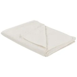 Beliani Sprei RUDKHAN - Beige Polyester