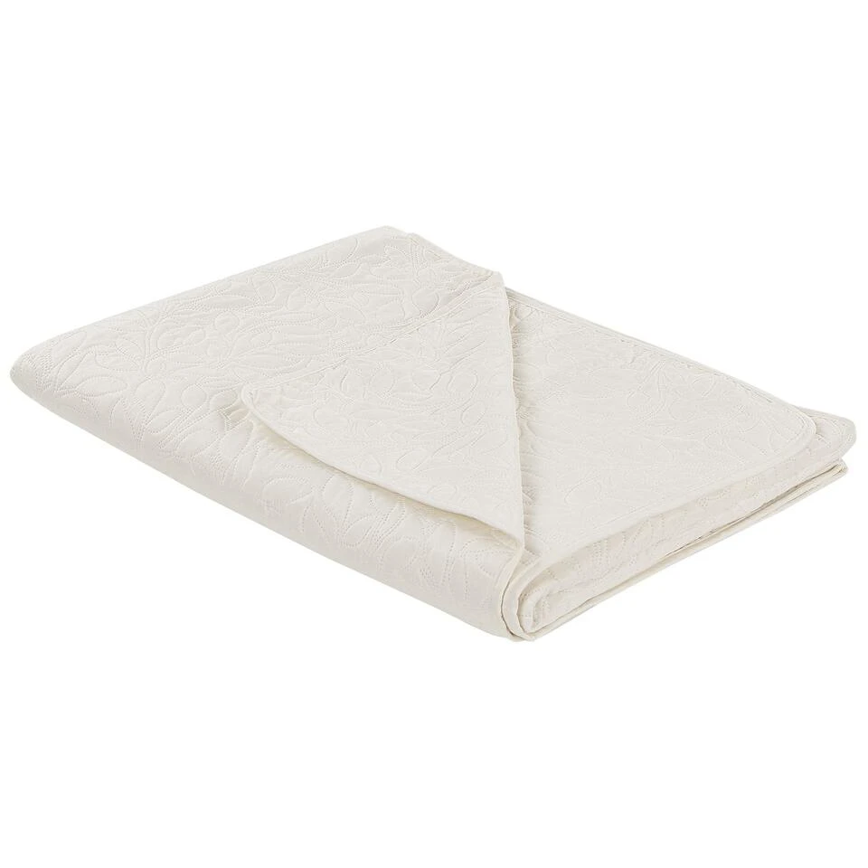 Beliani Sprei RUDKHAN - Beige Polyester 3 Beliani Sprei RUDKHAN - Beige Polyester