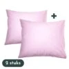Zavelo Kussenslopen - Hotelkwaliteit - Set Van 2 Stuks - Roze - 60x70cm - 100... -Woninginrichting 1000061753