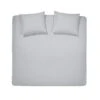 Cinderella Dekbedovertrek Flanel - 260x200/220 Cm - Lichtgrijs -Woninginrichting 1000073594