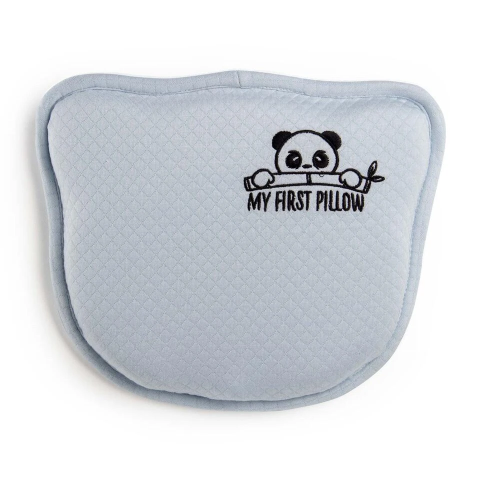 Vitapur - My First Panda Pillow 26x23 Cm - Blauw 3 Vitapur - My First Panda Pillow 26x23 Cm - Blauw