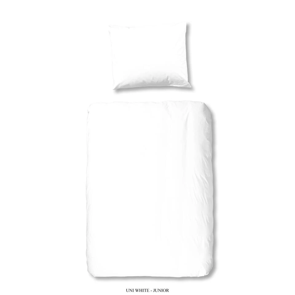 Good Morning Dekbedovertrek "" - Wit - (100x135 Cm) 3 Good Morning Dekbedovertrek "" - Wit - (100x135 Cm)