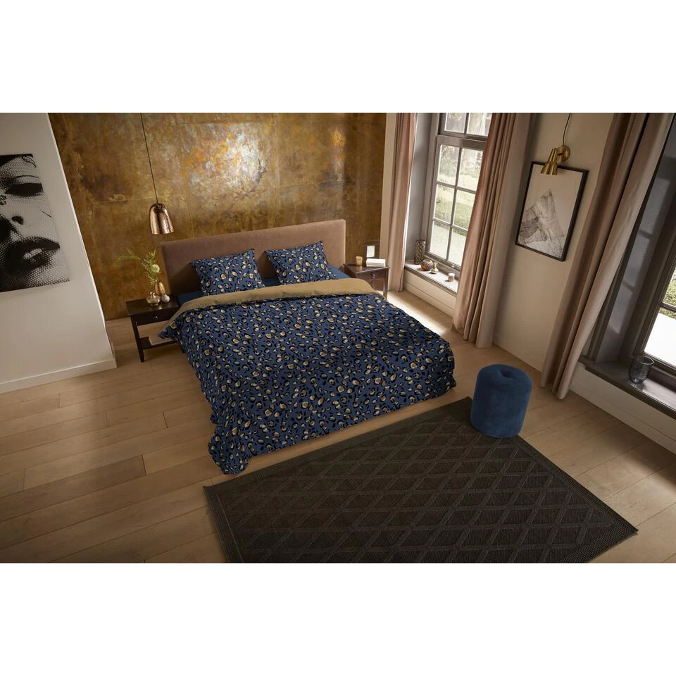 Pure Dekbedovertrek "Colin" - Blauw - (140x220 Cm) 4 Pure Dekbedovertrek "Colin" - Blauw - (140x220 Cm) - Afbeelding 2