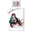 Demon Slayer Dekbedovertrek Kamado - 140 X 200 Cm - Katoen -Woninginrichting 1000095907
