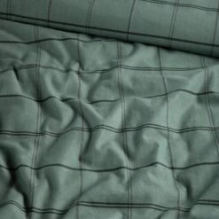 Cinderella Dekbedovertrek Kody - Flanel - 200x200/220 Cm - Green -Woninginrichting 1000096369 0103