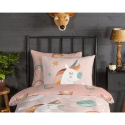 Good Morning Dekbedovertrek "Kitty" - Zand - (140x220 Cm) -Woninginrichting 1000097043 0110