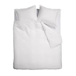 Ambiante Dekbedovertrek Bamboo Uni White-1-persoons (140 X 200/220 Cm)