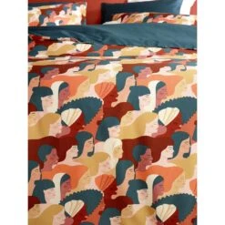 De Witte Lietaer Dekbedovertrek Anaïs - 140 X 200/220 Cm - Groen -Woninginrichting 1327025432 0102