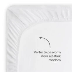 Byrklund - Molton Bed Basics Multifit - 180x200 Cm - Wit -Woninginrichting 1560262954 0102