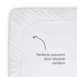 Byrklund - Hoeslaken Jersey - 160x200 Cm - Wit -Woninginrichting 1629756062 0103