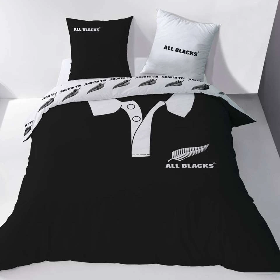 All Blacks Polo - Dekbedovertrek - Tweepersoons - 200 X 200 Cm - Zwart 5 All Blacks Polo - Dekbedovertrek - Tweepersoons - 200 X 200 Cm - Zwart - Afbeelding 3