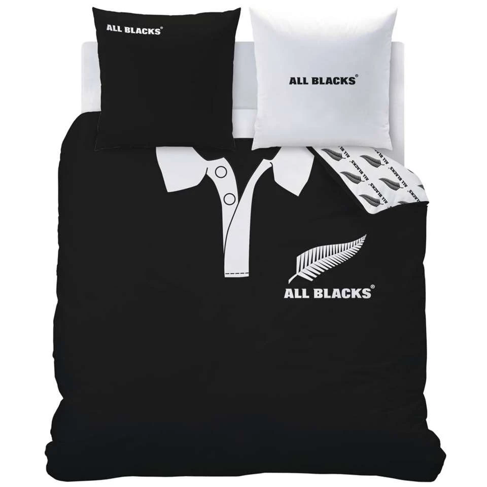 All Blacks Polo - Dekbedovertrek - Tweepersoons - 200 X 200 Cm - Zwart 3 All Blacks Polo - Dekbedovertrek - Tweepersoons - 200 X 200 Cm - Zwart