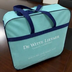 De Witte Lietaer Zomerdekbed Katoen Wit - Tweepersoons - 200 X 220 Cm - Katoen -Woninginrichting 1810445767 0102