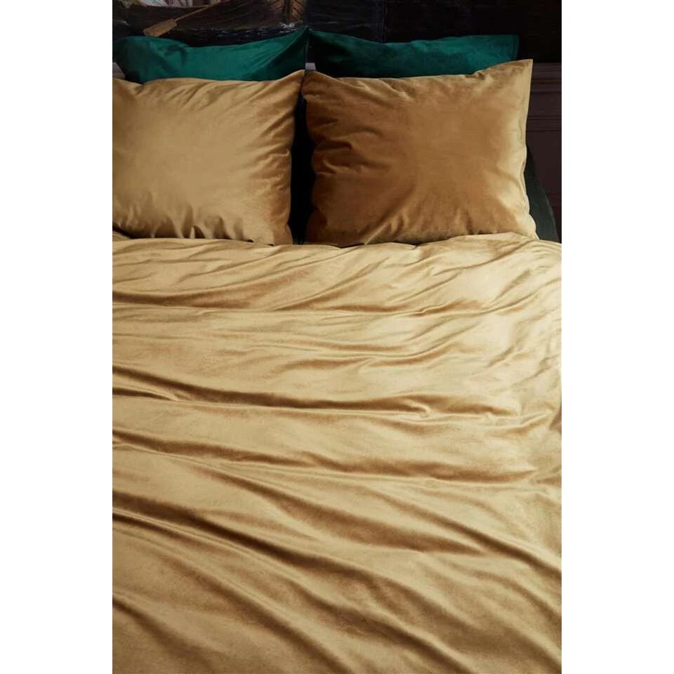 At Home By Beddinghouse Dekbedovertrek Tender - Goud - 140x220/220 Cm 4 At Home By Beddinghouse Dekbedovertrek Tender - Goud - 140x220/220 Cm - Afbeelding 2