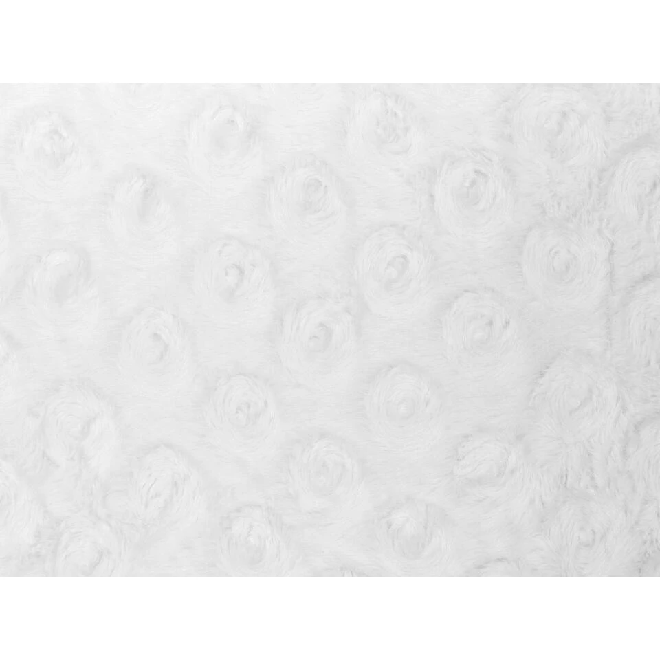 Beliani Sprei KANDILLI - Wit Polyester 6 Beliani Sprei KANDILLI - Wit Polyester - Afbeelding 4